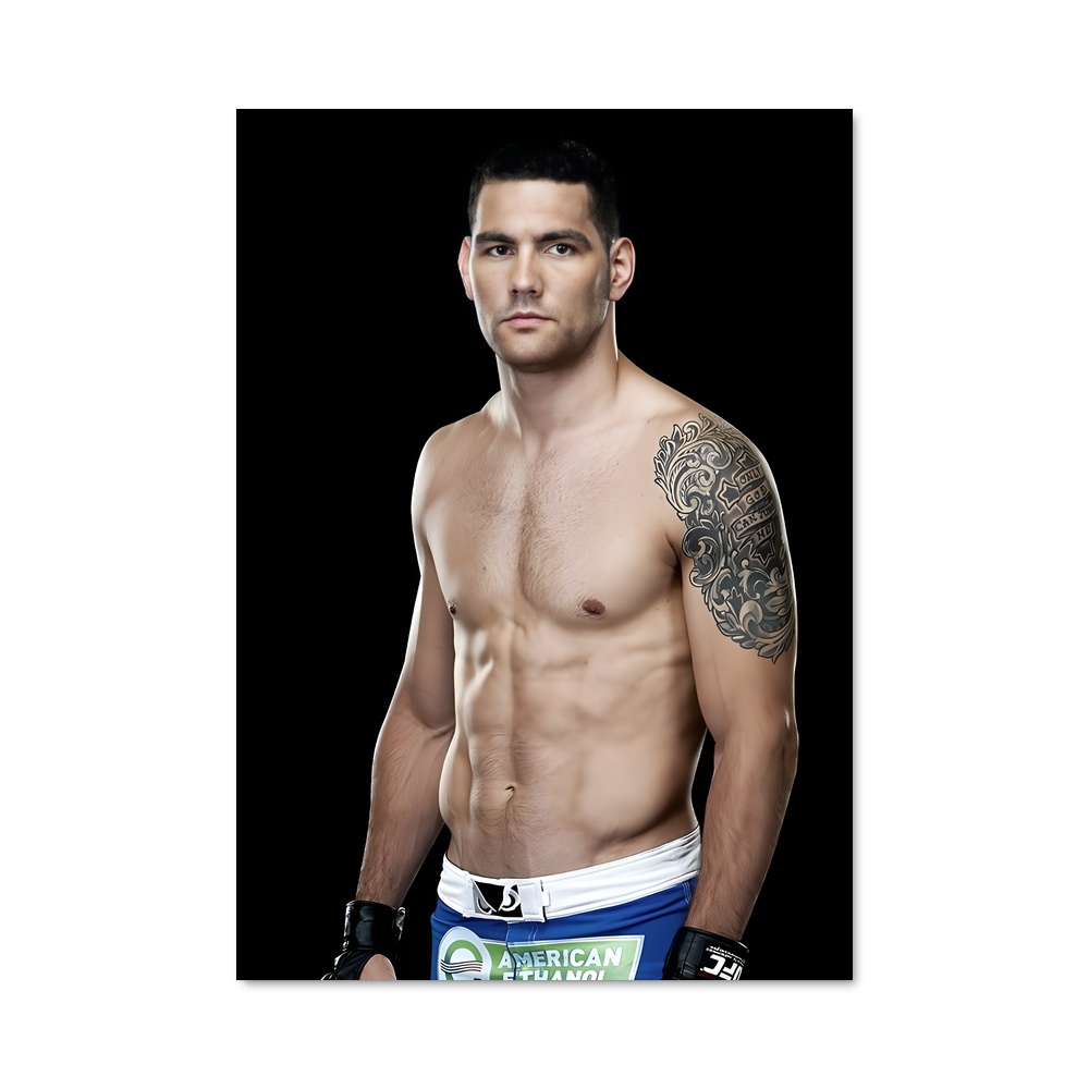 Poster Chris weidman – affiche MMA